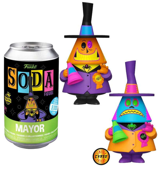 Funko Vinyl Soda Disney " Mayor Blacklight "