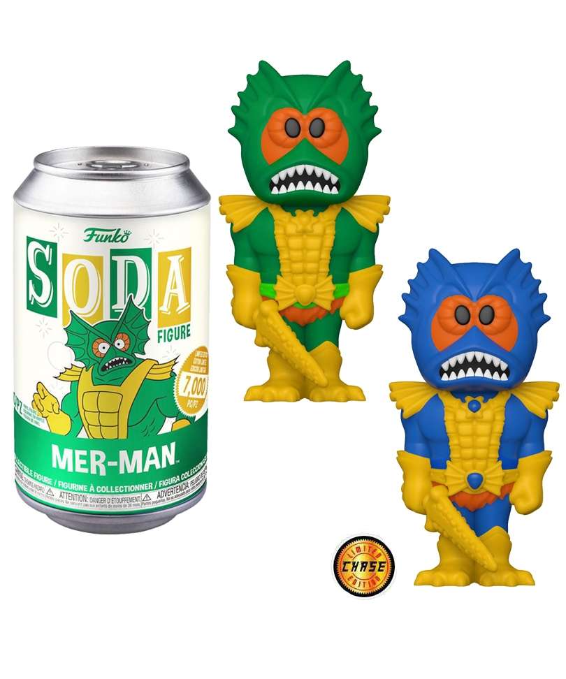 Funko Vinyl Soda Television " Mer-Man "