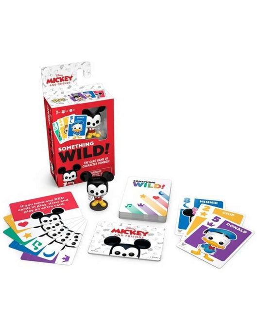 Gioco da tavolo Disney Mickey & Friends " Card Game Something Wild! Lingua Italiano  "