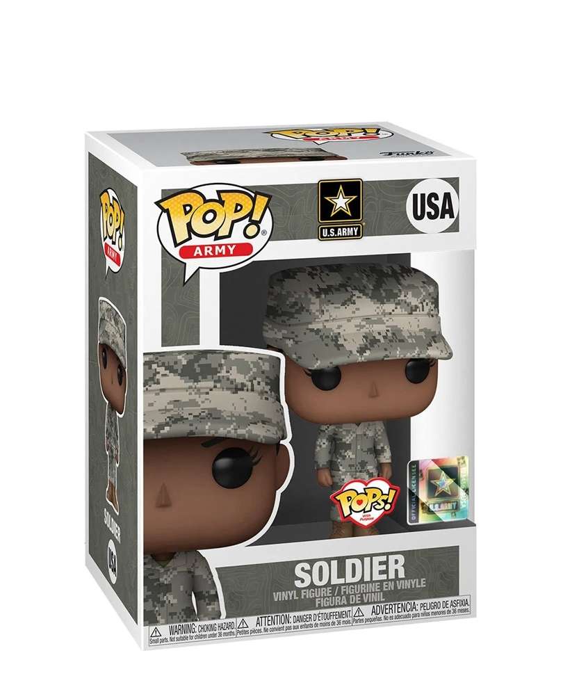 Funko Pop Army " Military Army Female (African American) "