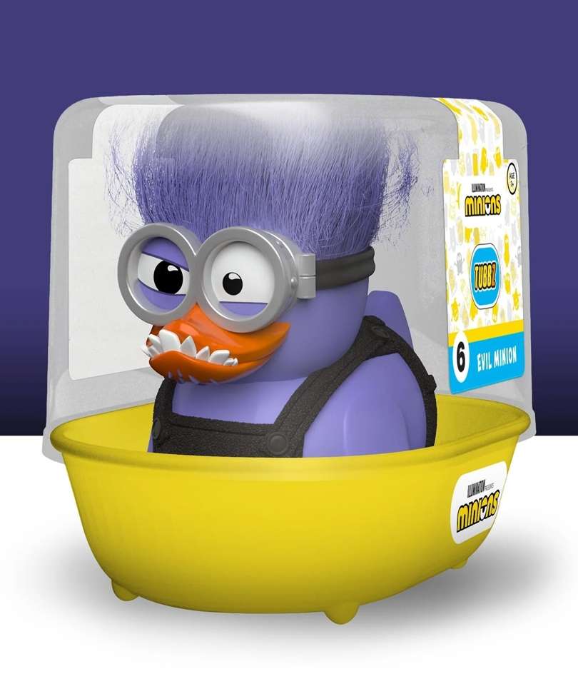 TUBBZ Cosplay Duck Collectible " Minions Purple Minion 1st Edition "