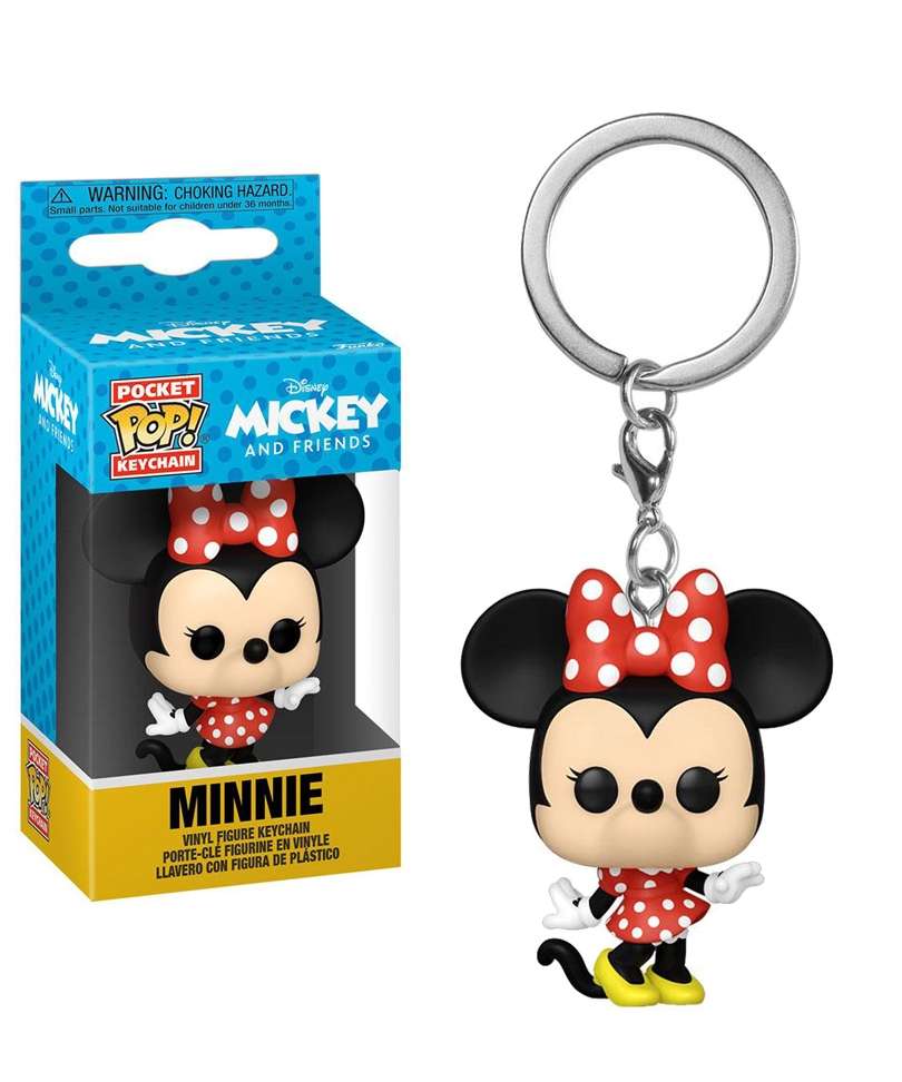 Funko Pop Keychain Disney " Minnie Keychain "