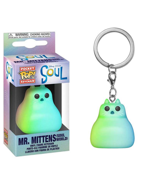 Funko Pop Keychain Disney " Mr. Mittens (Soul World) Keychain "