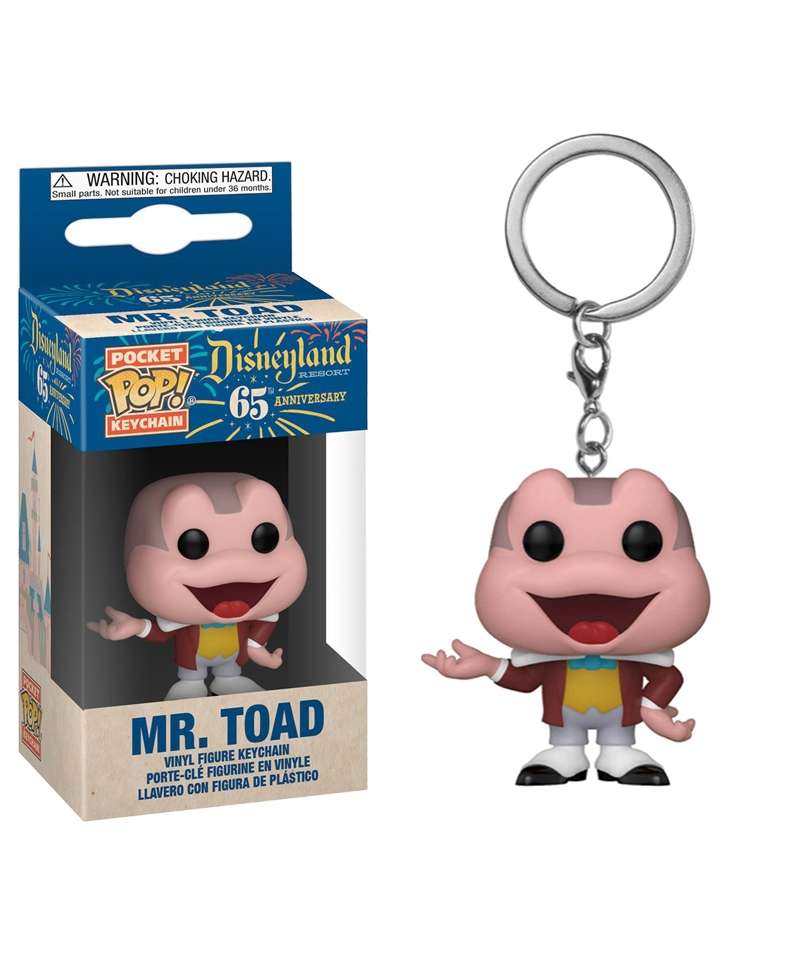 Funko Pop Keychain Disney "Mr. Toad (65th Anniversary) Keychain"