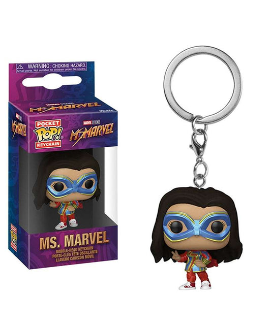 Funko Pop Keychain Marvel " Ms. Marvel Keychain "