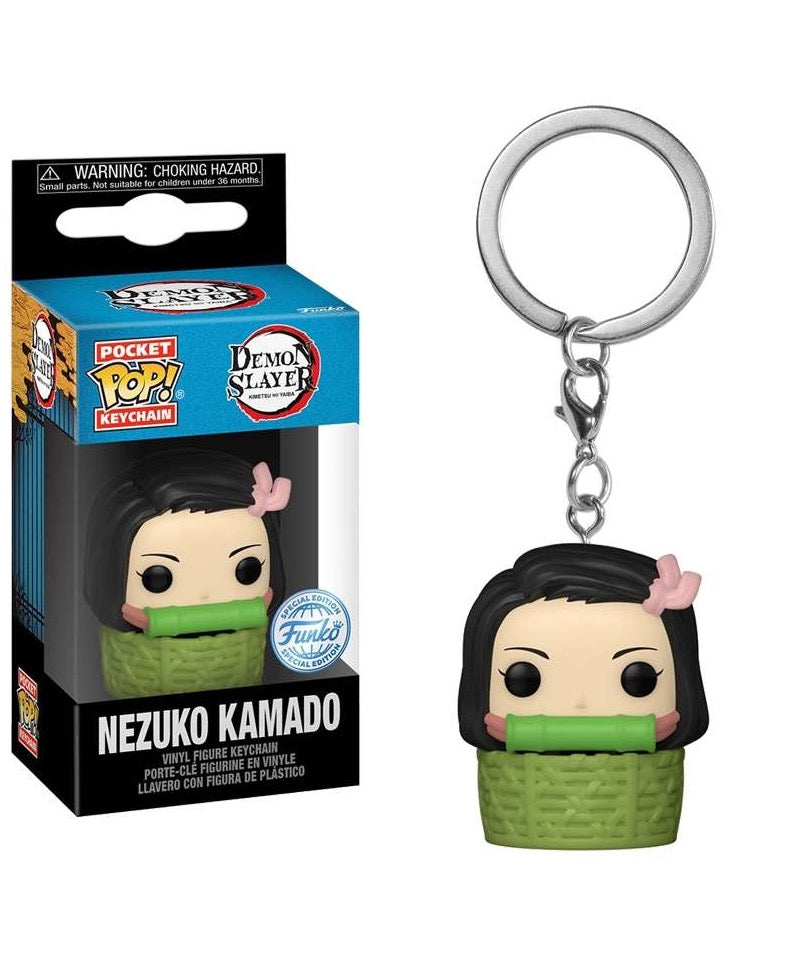 Funko Pop Keychain Demon Slayer " Nezuko Kamado Keychain "