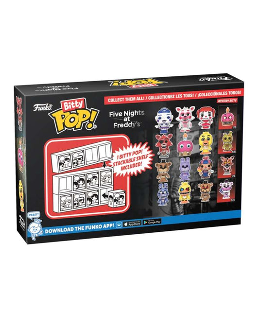 Funko Bitty Pop " Nightmare Bonnie / Nightmare Chica / Nightmare Freddy / Mystery Bitty (4-Pack) "