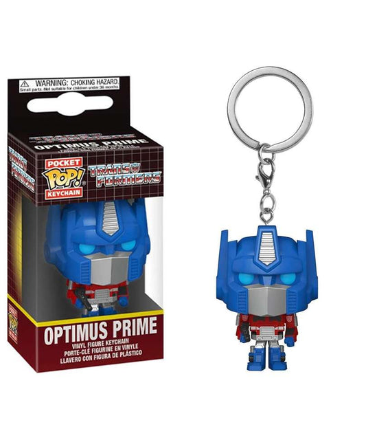 Funko Pop Keychain Transformers " Optimus Prime (Retro) Keychain "