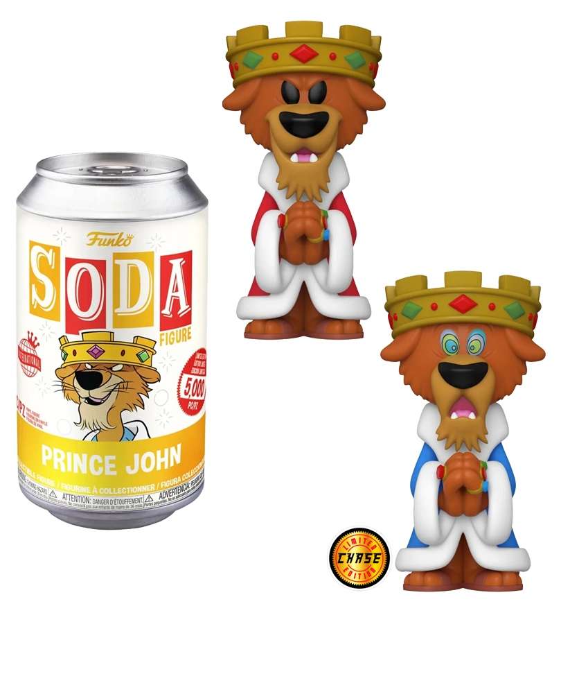 Funko Vinyl Soda Disney " Prince John "