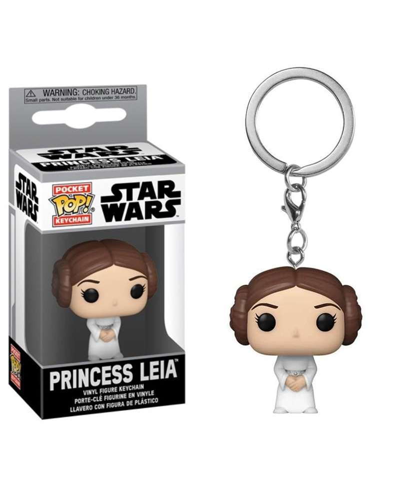 Funko Pop Keychain Star Wars " Princess Leia Keychain "