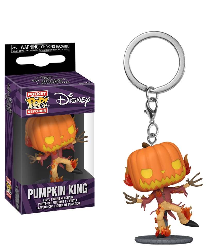 Funko Pop Keychain Disney " Pumpkin King Keychain "