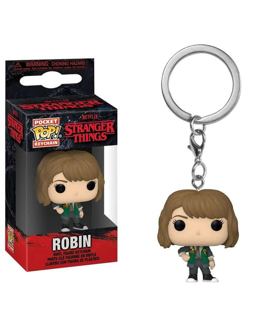 Funko Pop Keychain Stranger Things " Robin Keychain "