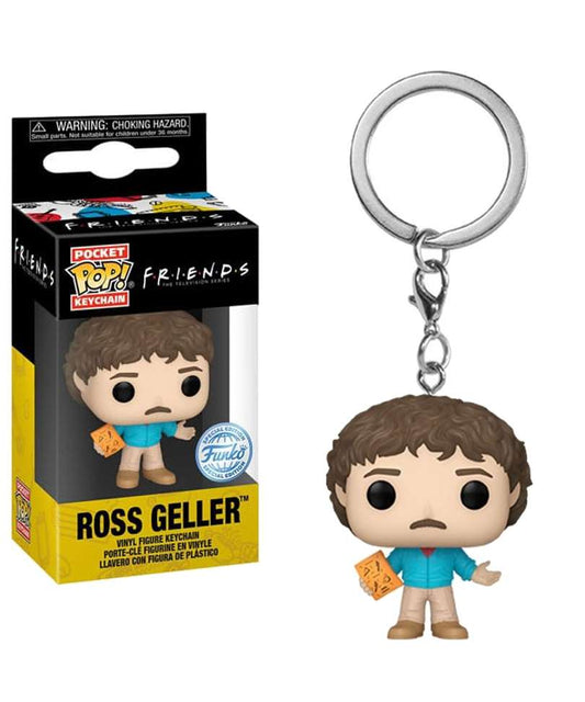 Funko Pop Keychain Friends " Ross Geller Keychain "