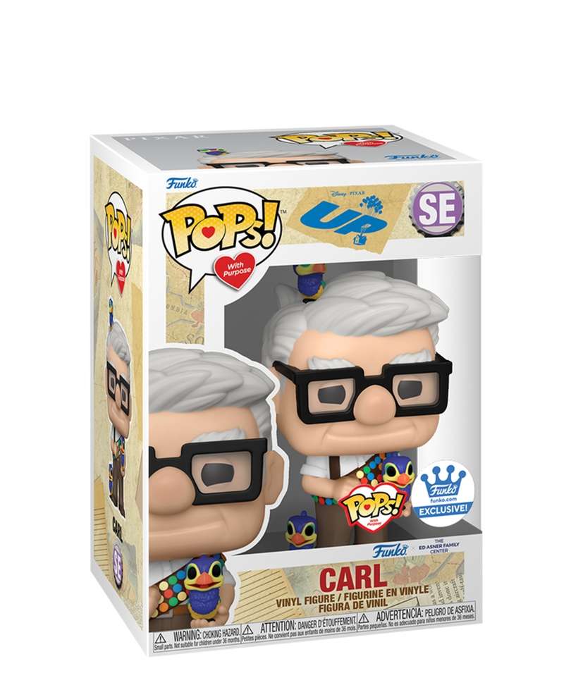 Funko Pop Disney  " Carl with Baby Snipes "