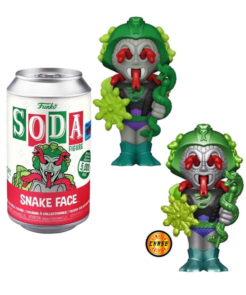 Funko Vinyl Soda Television "Snake Face (NYCC)" 