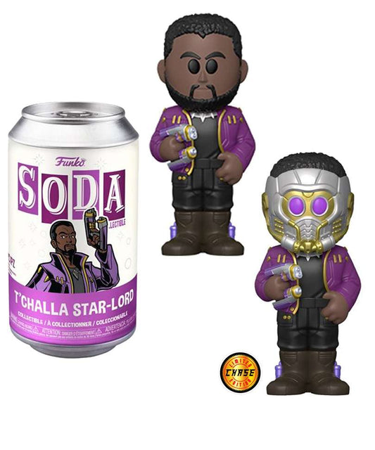 Funko Vinyl Soda Marvel " T'Challa Star-Lord "