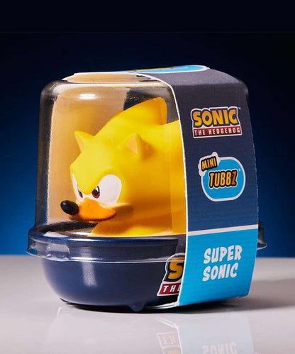 TUBBZ MINI Cosplay Duck Collectible " Sonic The Hedgehog Super Sonic "