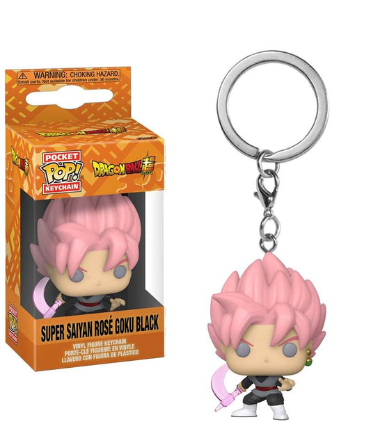 Funko Pop Keychain DragonBall " Super Saiyan Rose Goku Black Keychain "