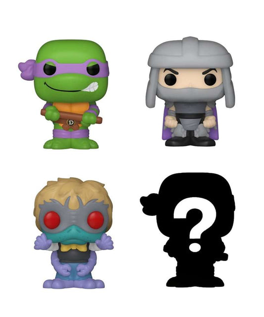 Funko Bitty Pop "Donatello / Shredder / Baxter Stockman / Mystery Bitty (4-Pack)"