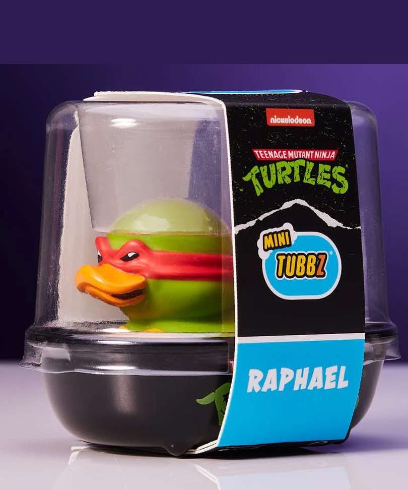 TUBBZ MINI Cosplay Duck Collectible " Teenage Mutant Ninja Turtles Raphael "