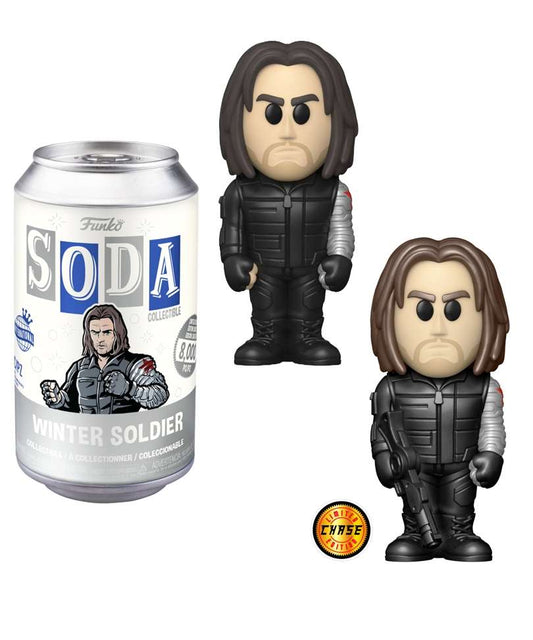 Funko Vinyl Soda Marvel " Winter Soldier Metallic "