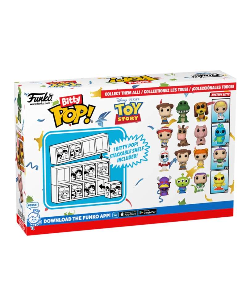 Funko Bitty Pop "Woody / Rex / Slinky Dog / Mystery Bitty (4-Pack)"