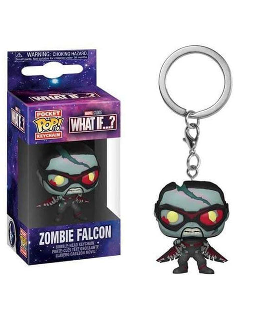 Funko Pop Keychain Marvel " Zombie Falcon Keychain "