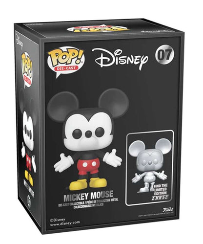 Funko Pop Disney  " Mickey Mouse (Diecast) "