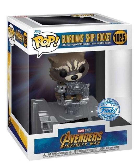 Funko Pop Marvel "Rocket in Benatar"