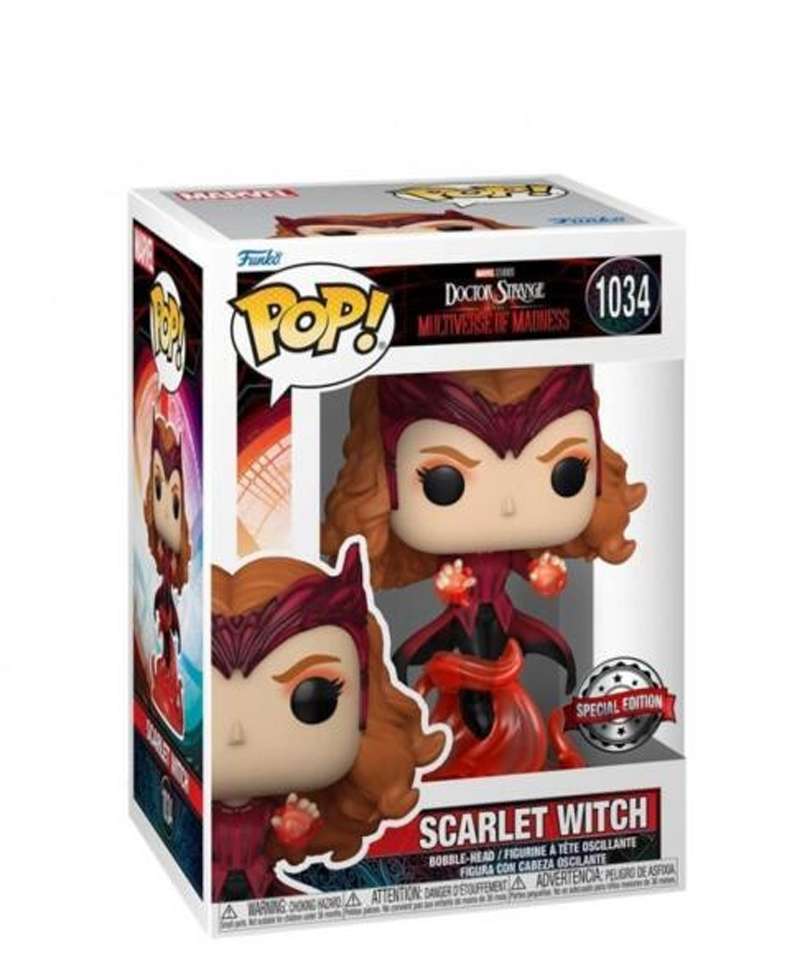 Funko Pop Marvel " Scarlet Witch with Chaos Magic "