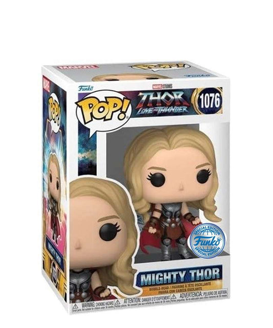 Funko Pop Marvel " Mighty Thor (Metallic) (Unmasked) "