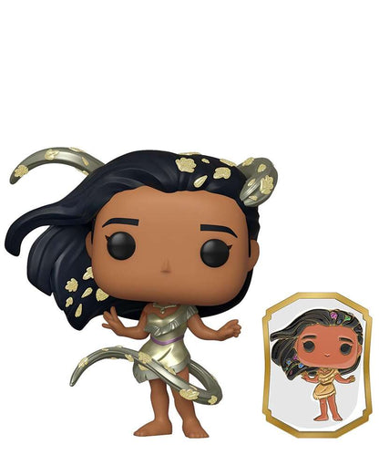 Funko Pop Disney "Pocahontas (Leaves) (Gold) with Pin" 