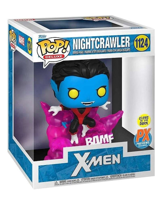 Funko Pop Marvel "Nightcrawler (Teleporting) (Glows in the Dark)"