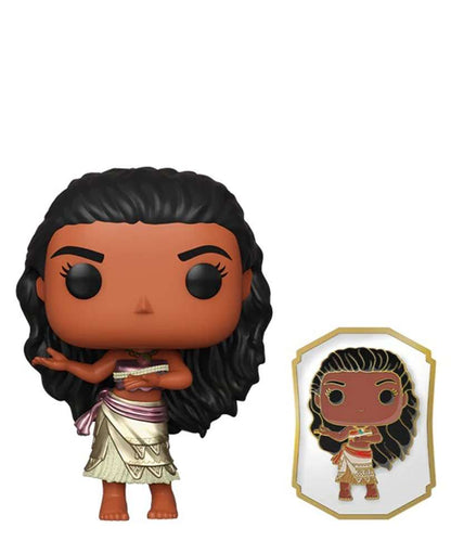 Funko Pop Disney  " Moana (Gold) with Pin "