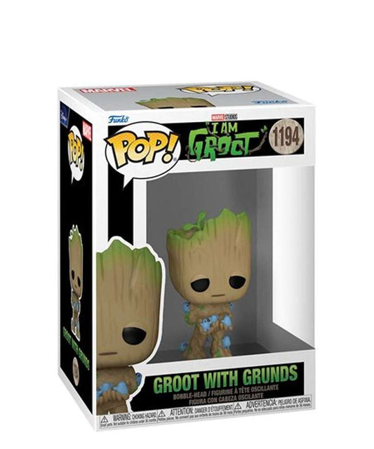 Funko Pop Marvel "Groot with Grunds"