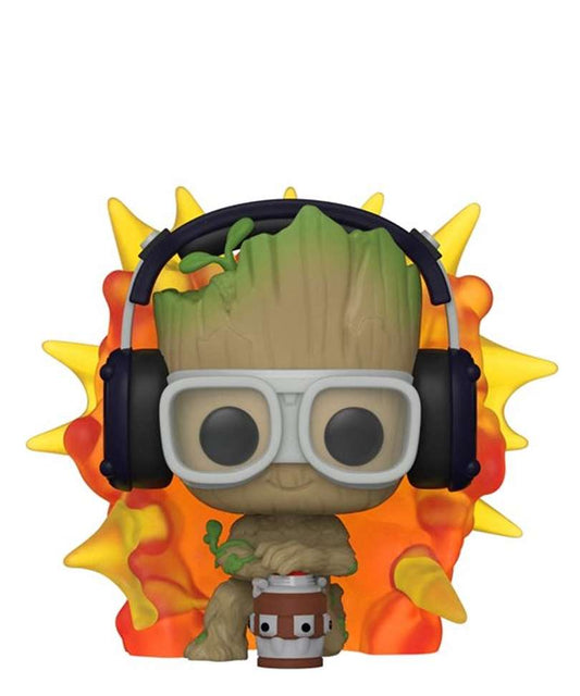 Funko Pop Marvel " Groot with Detonator "