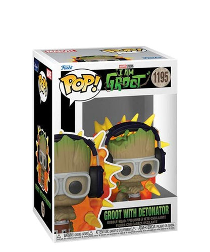 Funko Pop Marvel "Groot with Detonator"