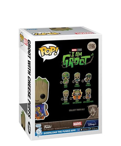 Funko Pop Marvel "Groot with Cheese Puffs"