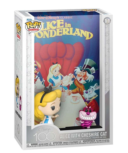 Funko Pop Disney " Alice with Cheshire Cat "