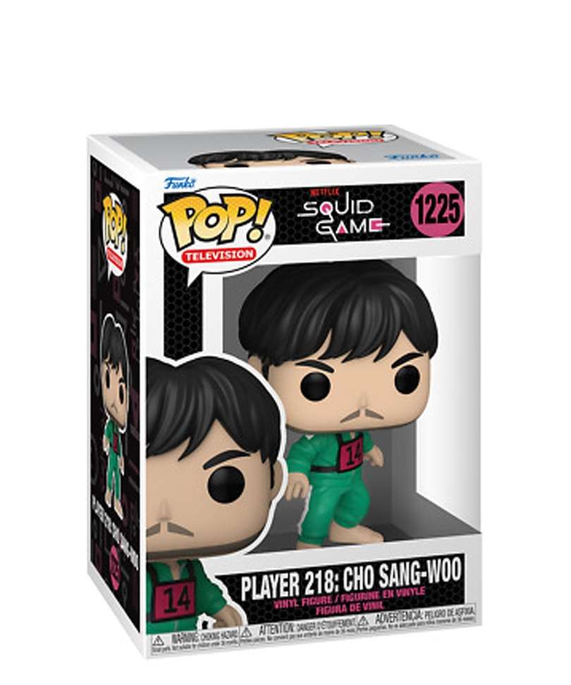 Funko Squid Game " Player 218: Cho Sang-Woo "