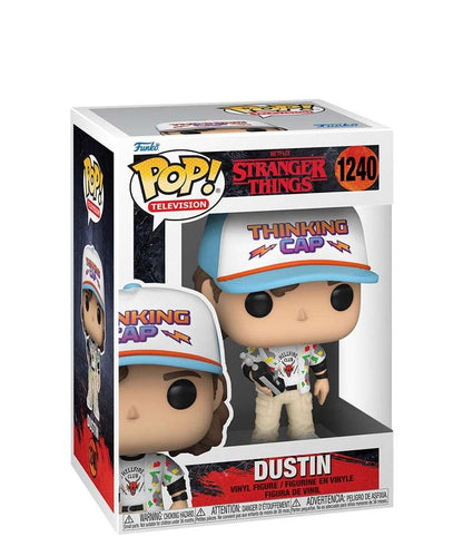 Funko Pop Serie Stranger Things " Dustin (Hellfire Club - with Walkie Talkie) "