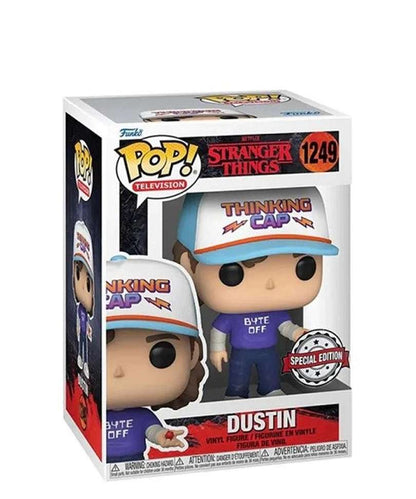 Funko Pop Series Stranger Things "Dustin (Byte Off - Taking D20 Die)"