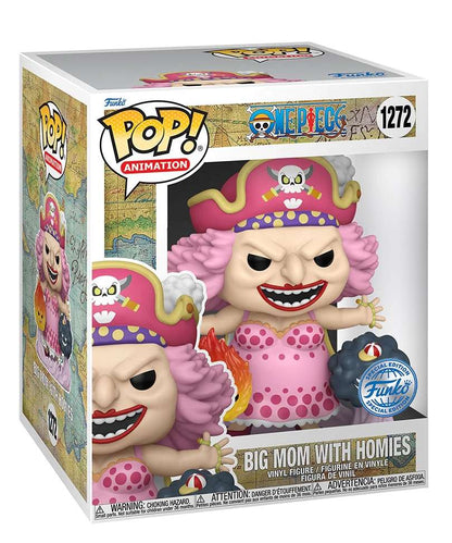 Funko Pop Fumetti One Piece " Big Mom with Homies " 6-inch