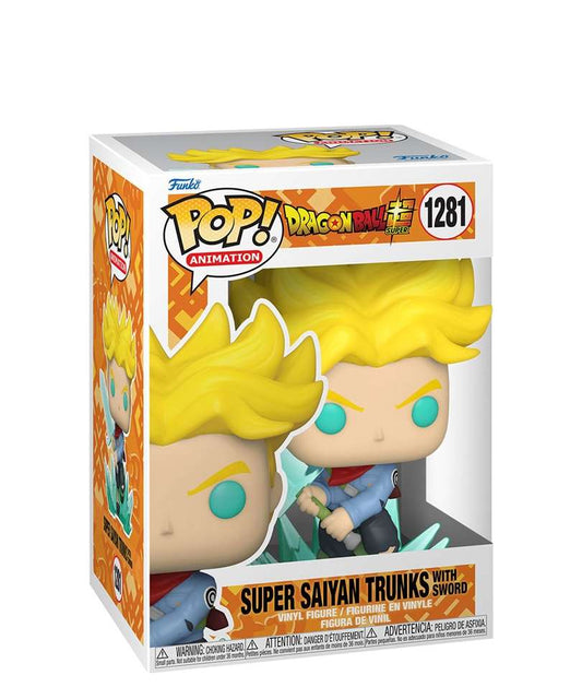 Funko Pop Fumetti Dragon Ball " Super Saiyan Trunks with Sword "