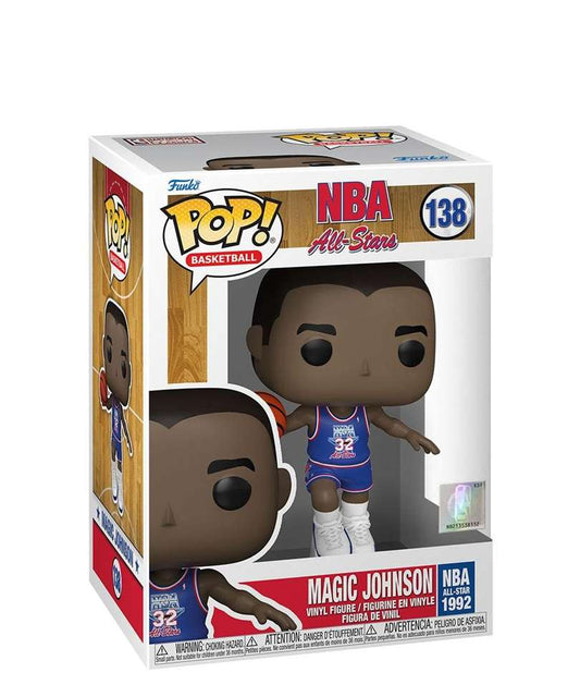 Funko Pop NBA "Magic Johnson (Blue All Star Uni 1991)"