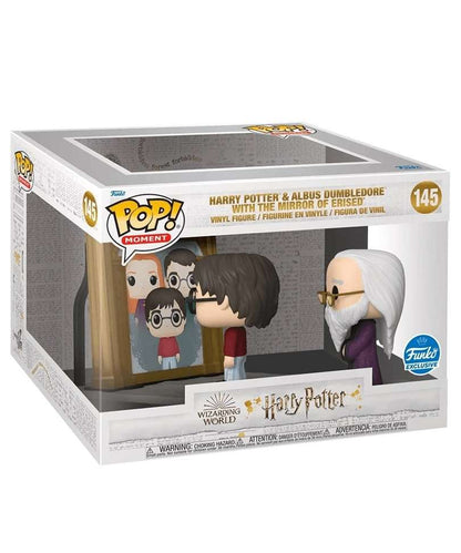 Funko Pop Harry Potter "Harry Potter and Albus Dumbledore with The Mirror of Erised Exclusive to Special Edition" 