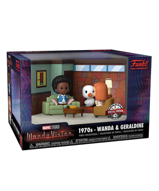 Funko Pop Marvel " 70s Wanda & Geraldine - Apartment "