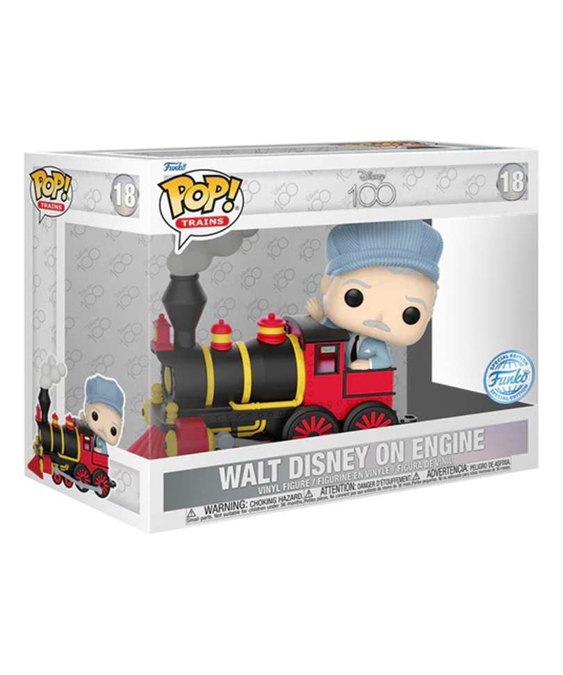 Funko Pop Disney "Walt Disney on Engine"