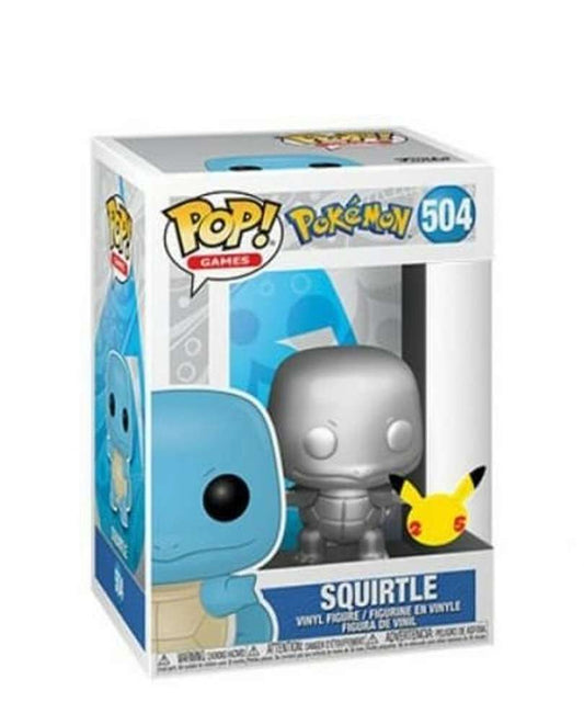 Funko Pop Pokèmon " Squirtle (Silver Metallic) "