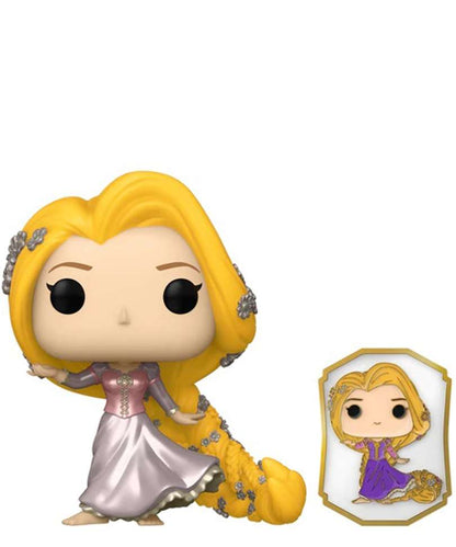 Funko Pop Disney  " Rapunzel (Dancing) (Gold) with Pin "